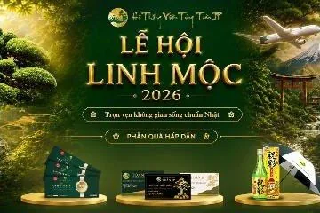 Lễ hội Linh Mộc 2026: Trải nghiệm không gian Tùng La Hán Nhật Bản đẳng cấp